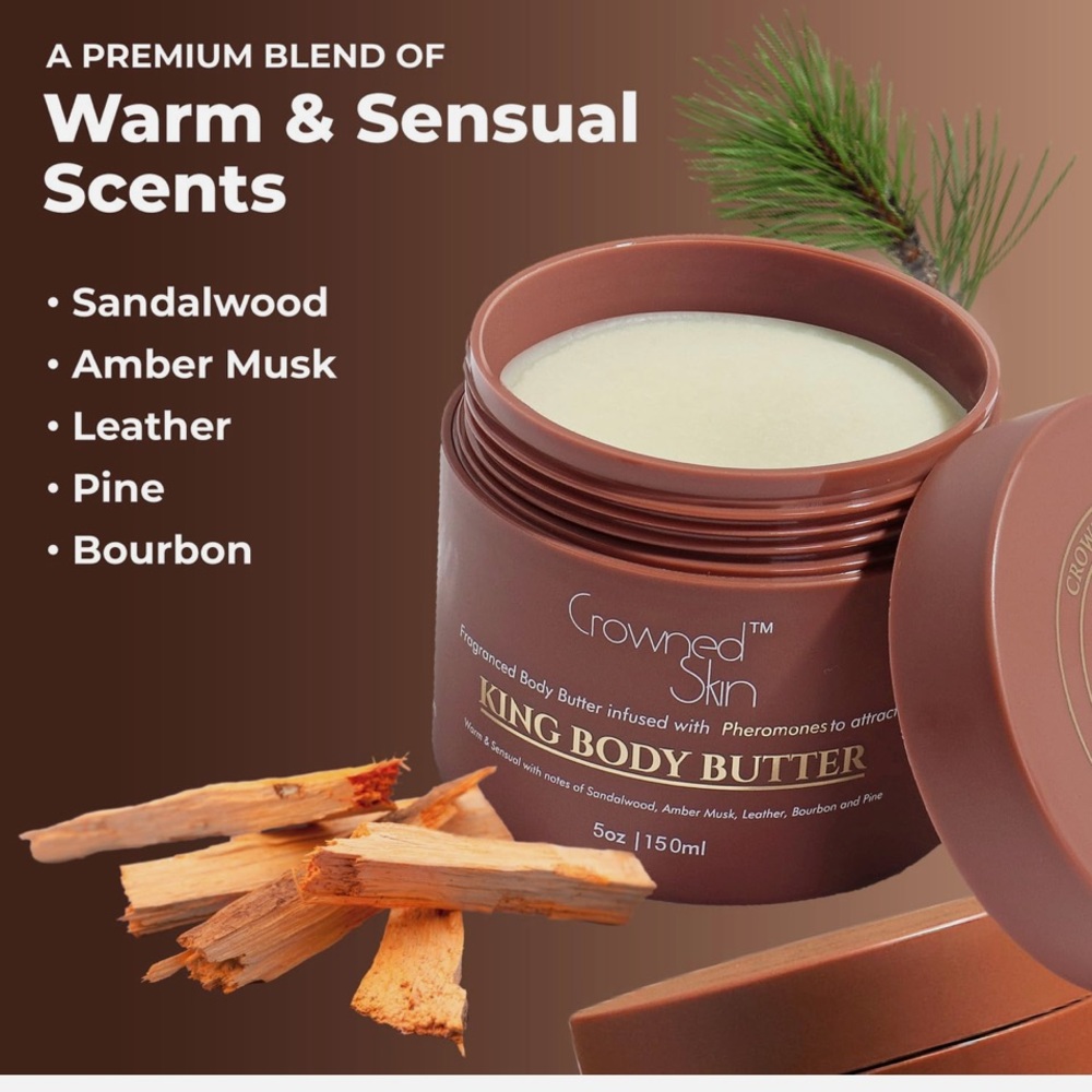 Body Butter - Luxurious Brown and Yellow Moisturizer - Picture 6 of 7